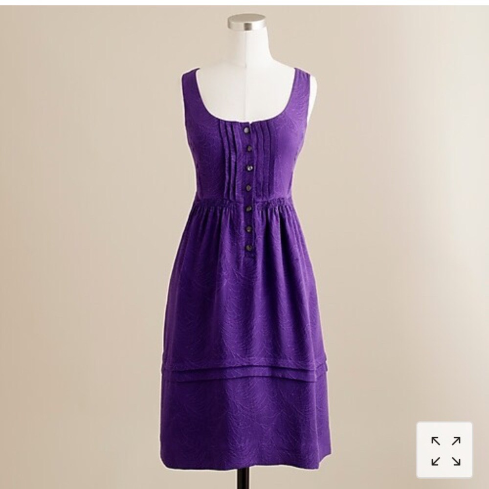 J. Crew | Sleeveless Silk Patsy Dress, size 2
